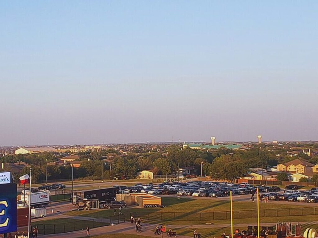 A view of Little Elm, Little Elim, TX