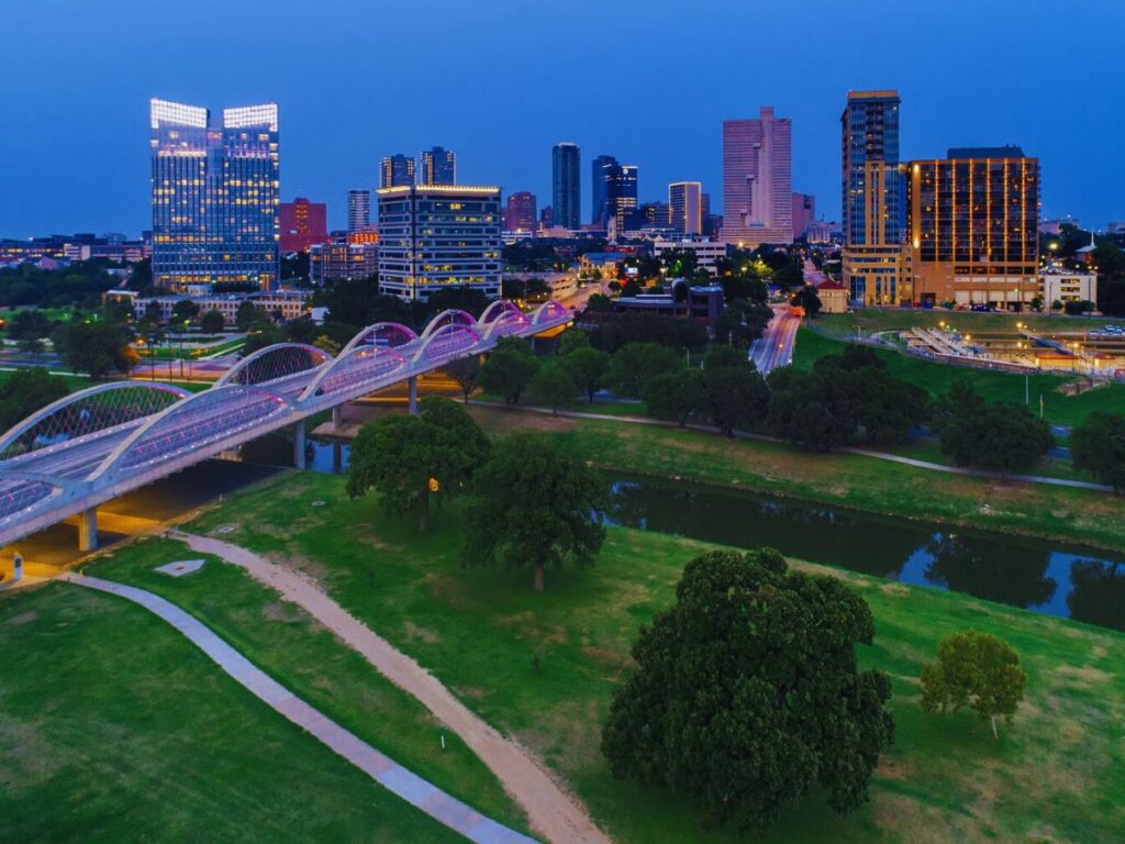 Aerial View, Fort Worth, Tx